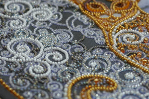 Bead Embroidery Kit Main Bead Embroidery Kit Moon cat