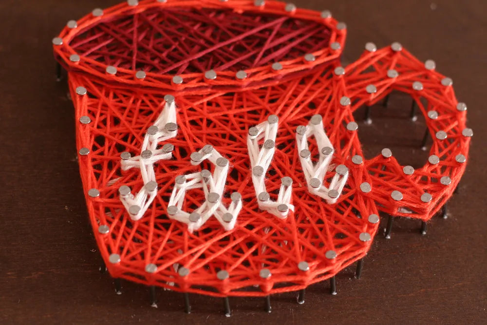 String Art Kit Creative Kit/String Art Leaf fall