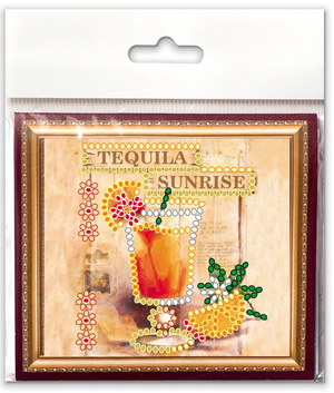 Magnets Bead Embroidery Kit Magnets Bead embroidery kit Tequila Sunrise