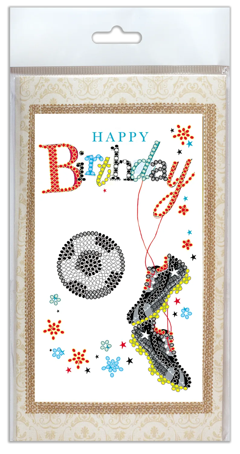 Postcards Bead Embroidery Kit Postcard Bead embroidery kit To my footballer