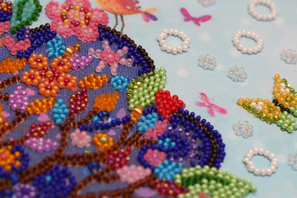 Bead Embroidery Kit Main Bead Embroidery Kit Dream of the fox