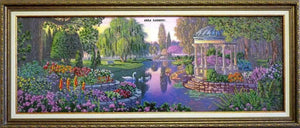 Bead Embroidery Kit Main Bead Embroidery Kit By the pond