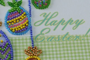 Bead Embroidery Kit Mini Bead embroidery kit Easter holiday