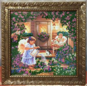 Bead Embroidery Kit Main Bead Embroidery Kit Angels