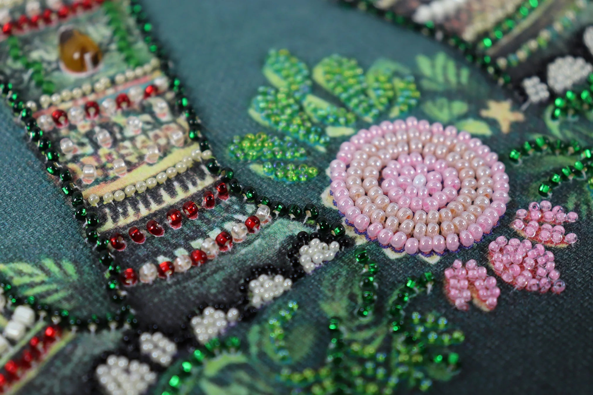 Bead Embroidery Kit Main Bead Embroidery Kit Majestic wisdom