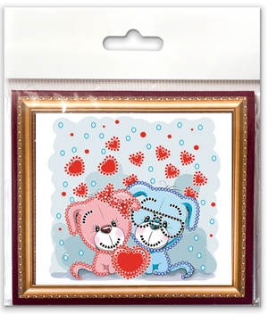 Magnets Bead Embroidery Kit Magnets Bead embroidery kit Hearts