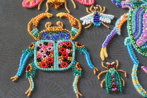 Bead Embroidery Kit Main Bead Embroidery Kit Beetles