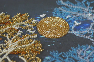 Bead Embroidery Kit Main Bead Embroidery Kit Golden forest