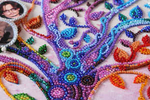 Bead Embroidery Kit Main Bead Embroidery Kit Family tree