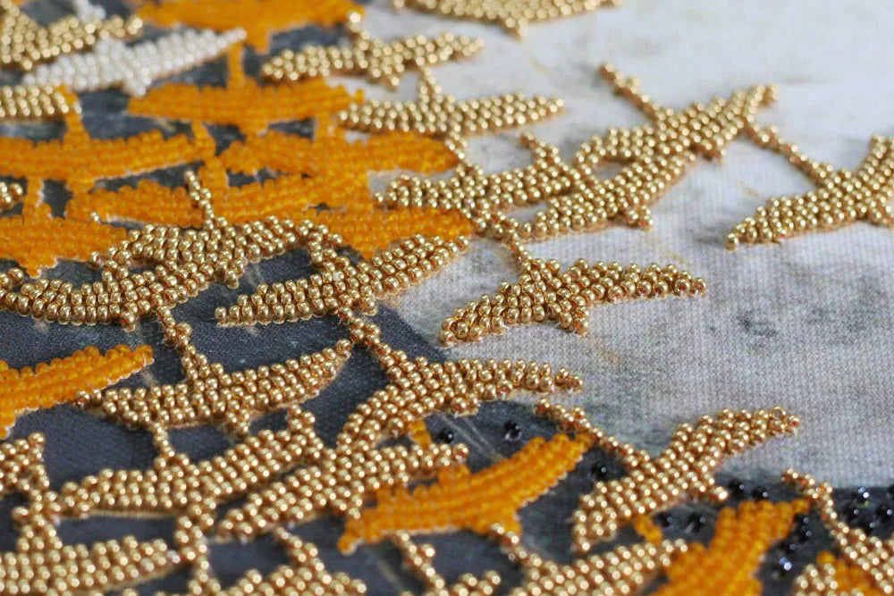 Bead Embroidery Kit Main Bead Embroidery Kit Cranes
