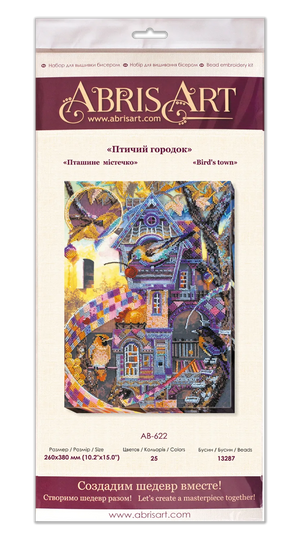 Bead Embroidery Kit Main Bead Embroidery Kit Bird's town