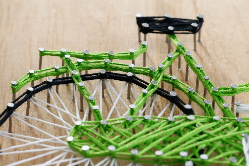 String Art Kit Creative Kit/String Art Bicycle