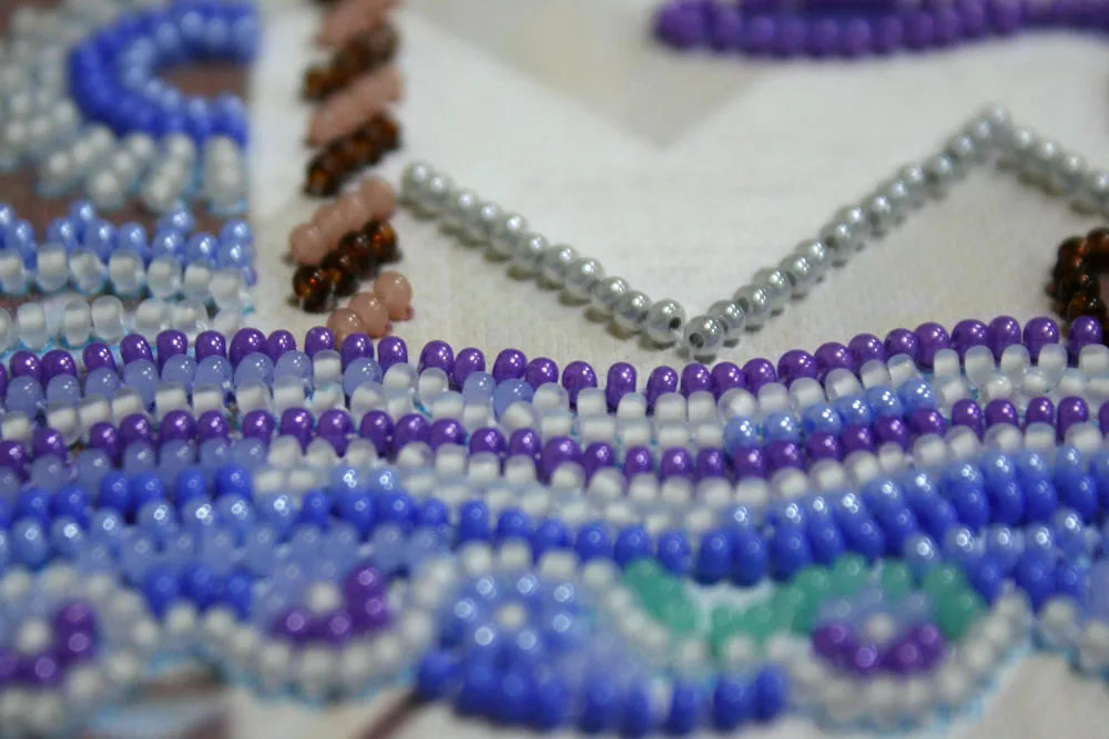 Bead Embroidery Kit Mid-sized bead embroidery kit At the bottom of the sea