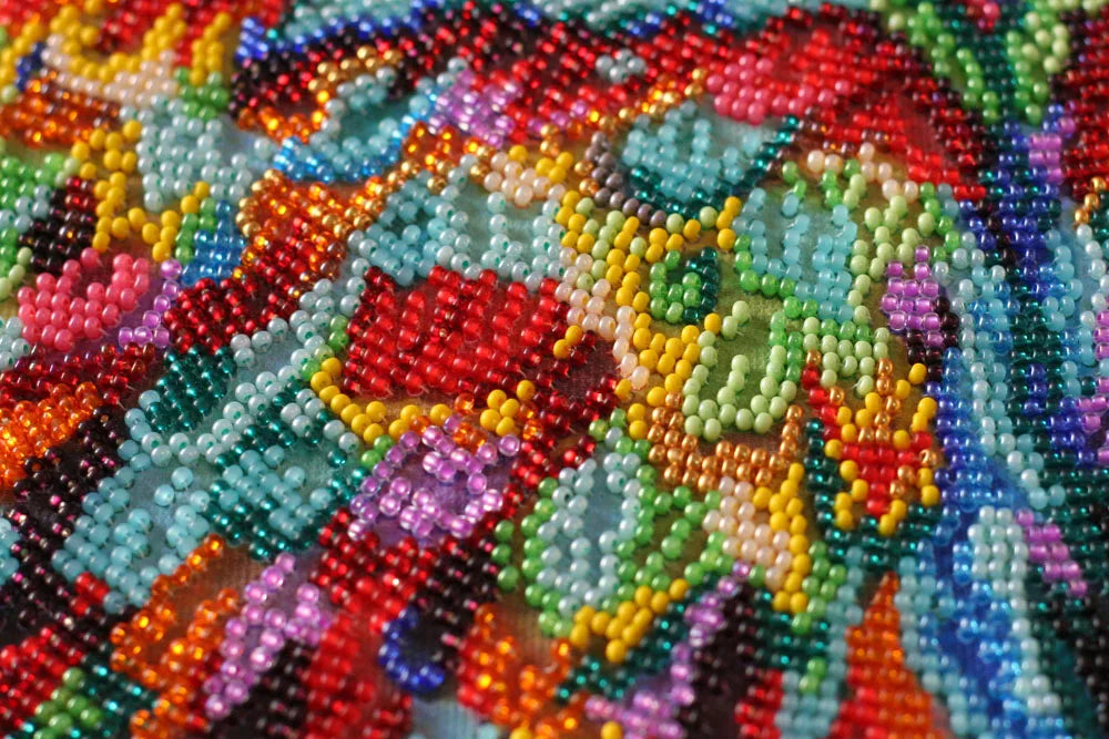 Bead Embroidery Kit Main Bead Embroidery Kit Ammolite