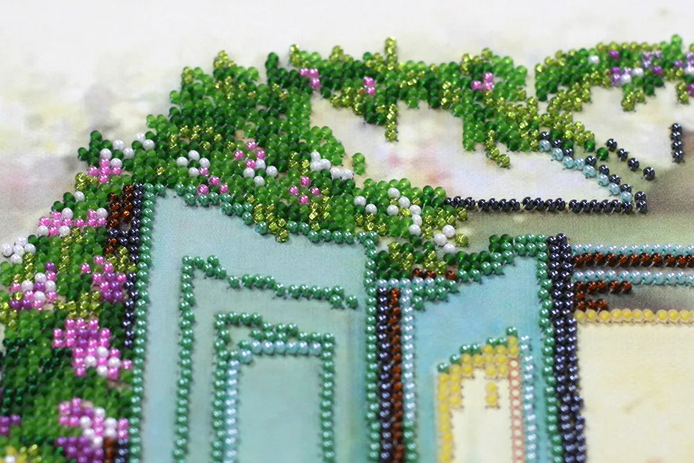 Bead Embroidery Kit Main Bead Embroidery Kit Summer sketch
