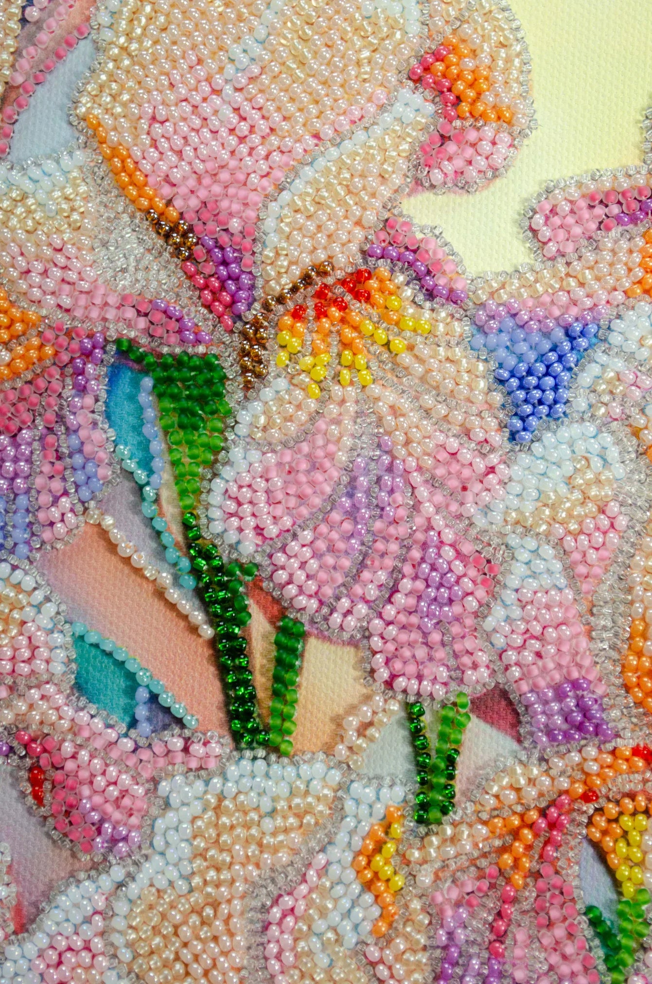 Bead Embroidery Kit Main Bead Embroidery Kit Floral inspiration
