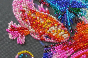 Bead Embroidery Kit Main Bead Embroidery Kit Rainbow dance