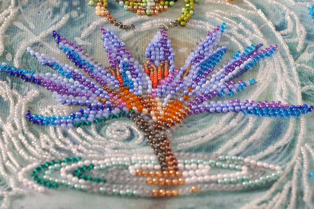 Bead Embroidery Kit Main Bead Embroidery Kit Golden beetle