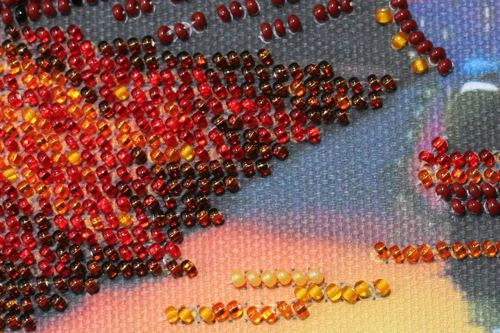 Bead Embroidery Kit Mini Bead embroidery kit Unforgettable evening