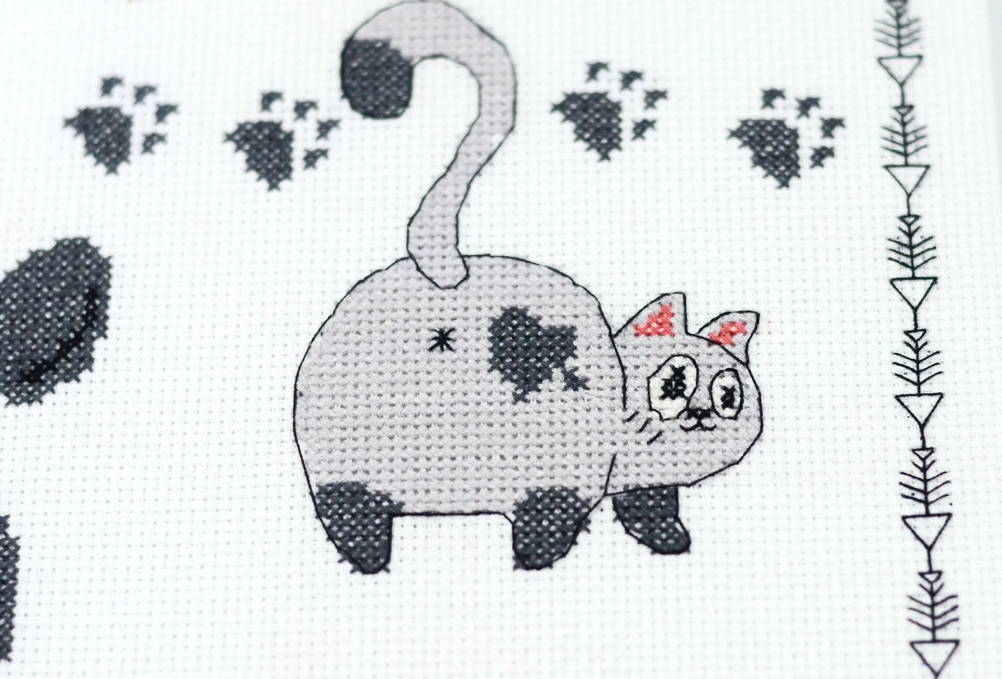 Cross Stitch Kit Cross-stitch kits Meow-meow