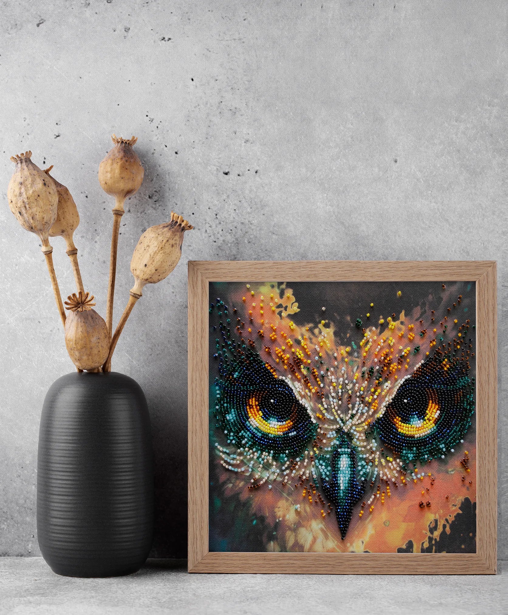 Bead Embroidery Kit Main Bead Embroidery Kit Fearless