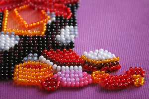 Bead Embroidery Kit Mini Bead embroidery kit Cute baby