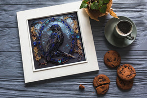 Bead Embroidery Kit Mid-sized bead embroidery kit Shade of night
