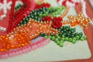 Bead Embroidery Kit Mini Bead embroidery kit Aroma of the holiday