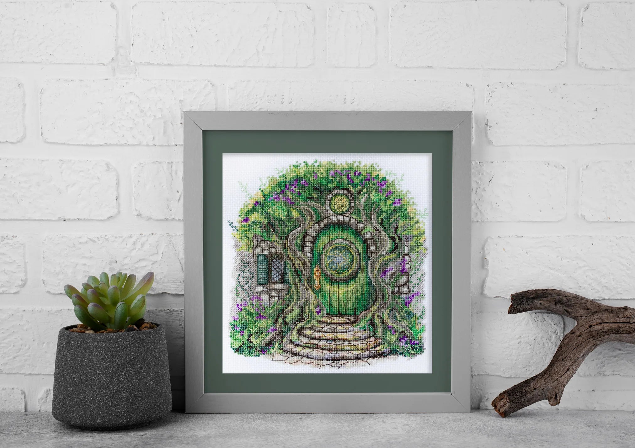 Cross Stitch Kit Cross-stitch kits Where the elves live