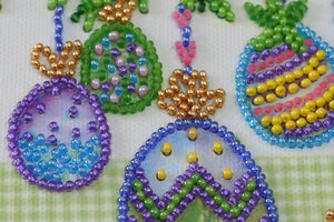 Bead Embroidery Kit Mini Bead embroidery kit Easter holiday