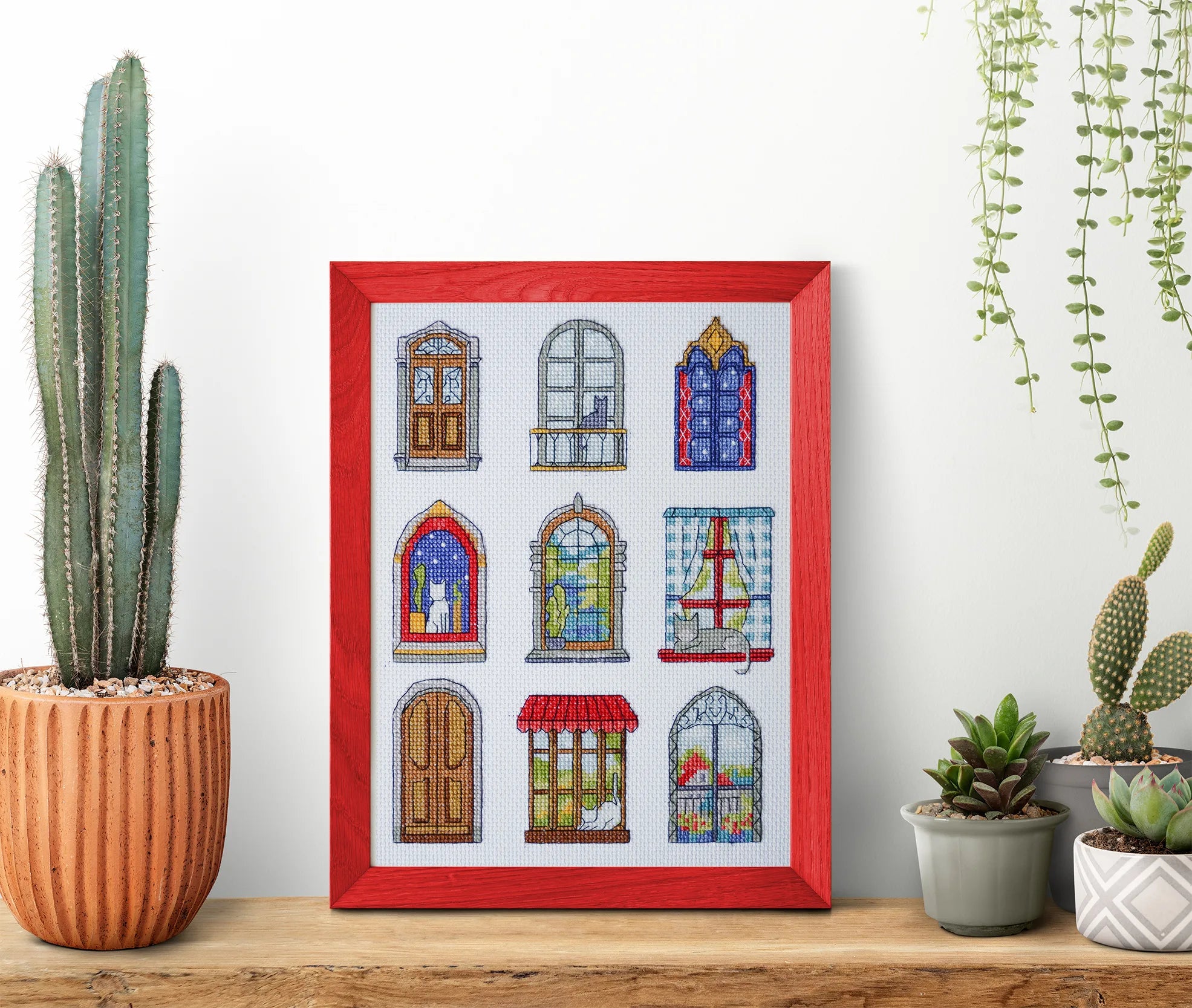 Cross Stitch Kit Cross-stitch kits 9 little cozy tales