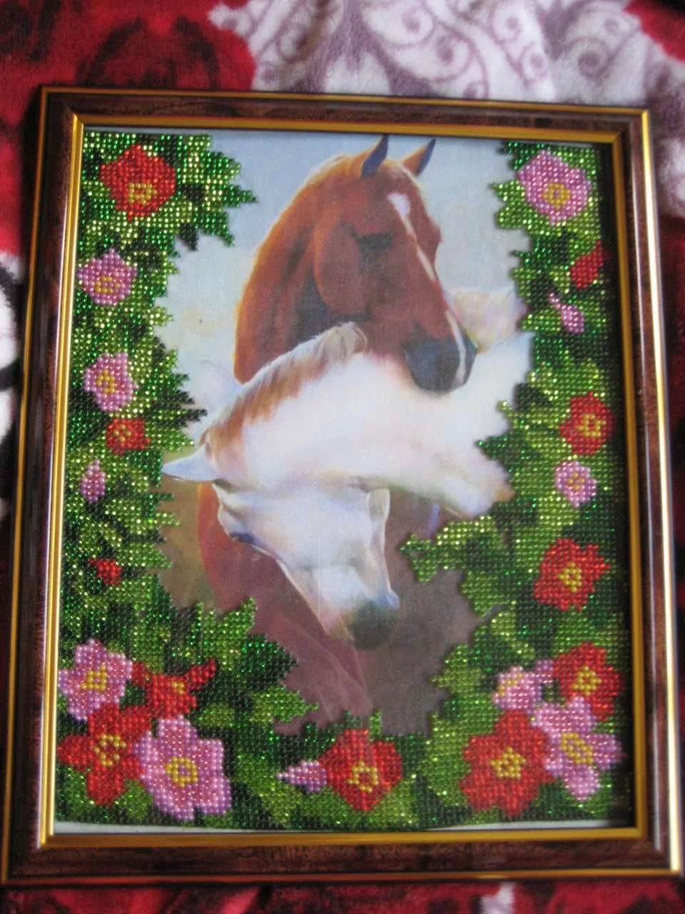 Bead Embroidery Kit Love
