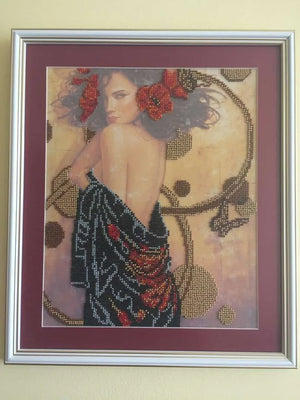 Bead Embroidery Kit Main Bead Embroidery Kit Temptation