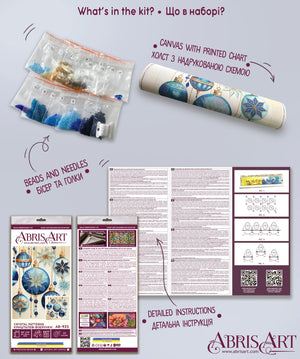 Bead Embroidery Kit Main Bead Embroidery Kit Crystal patterns