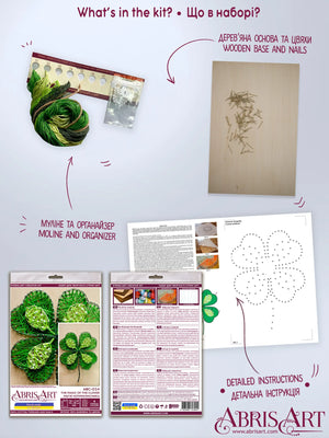 String Art Kit Creative Kit/String Art The magic of the clover