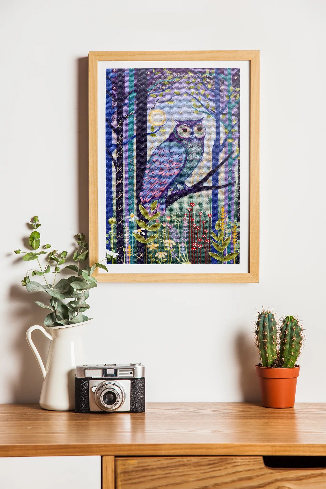 Cross Stitch Kit Cross-stitch kits Dense forest