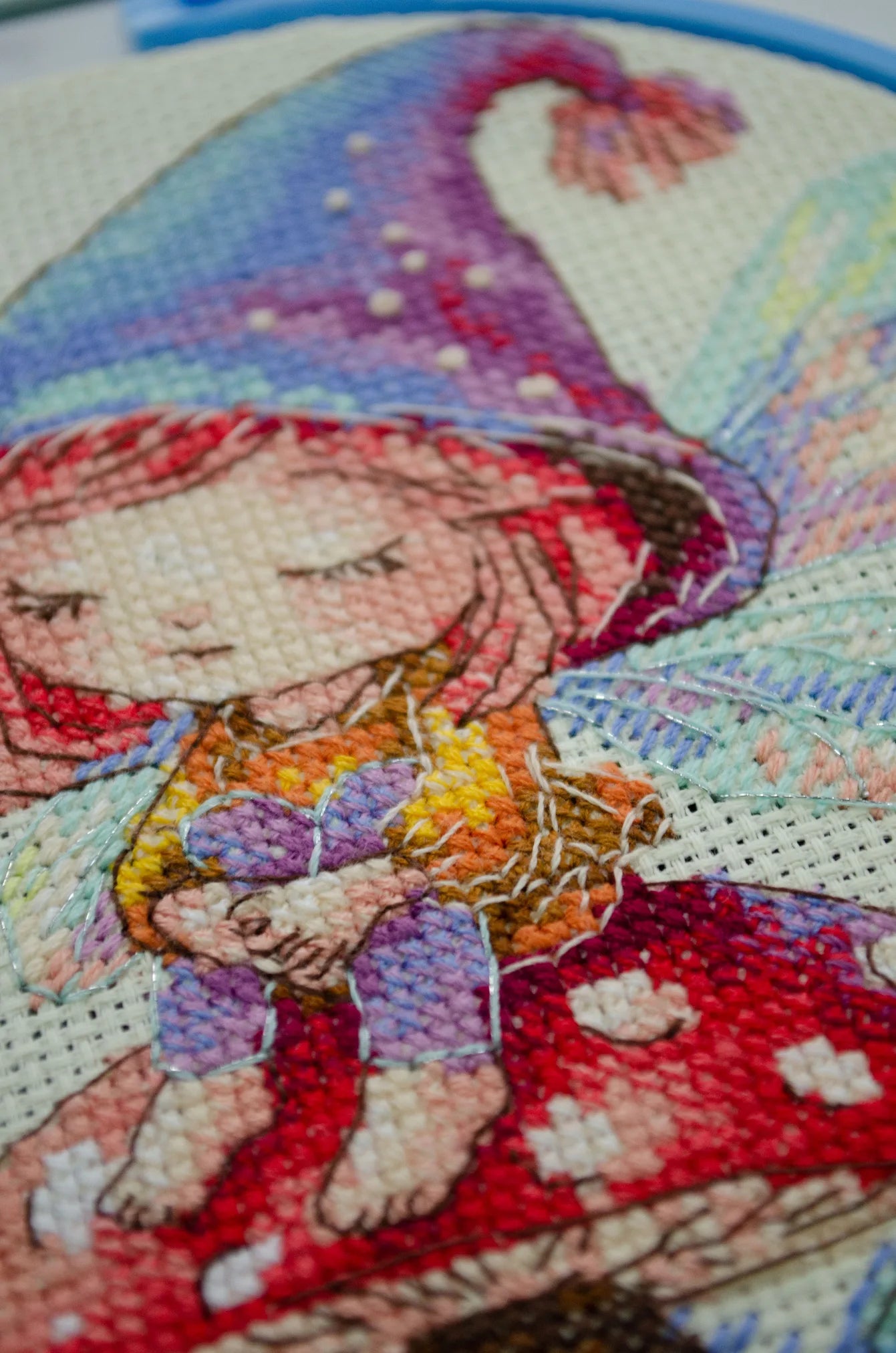 Cross Stitch Kit Cross-stitch kits Tiny Sorceress