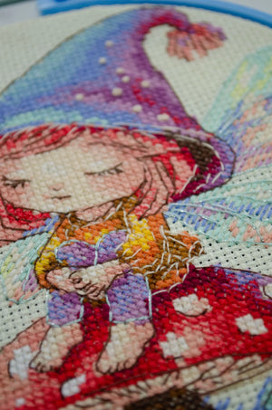 Cross Stitch Kit Cross-stitch kits Tiny Sorceress