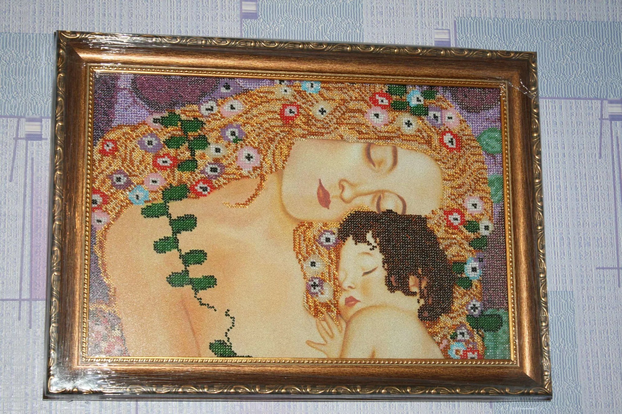 Bead Embroidery Kit Main Bead Embroidery Kit Mother and Child