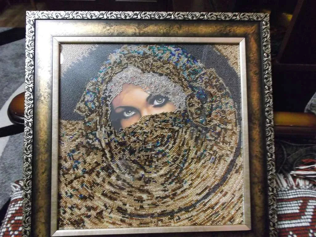 Bead Embroidery Kit Main Bead Embroidery Kit Scheherazade