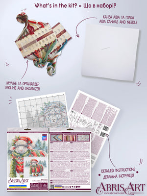 Cross Stitch Kit Cross-stitch kits In the arms of winter
