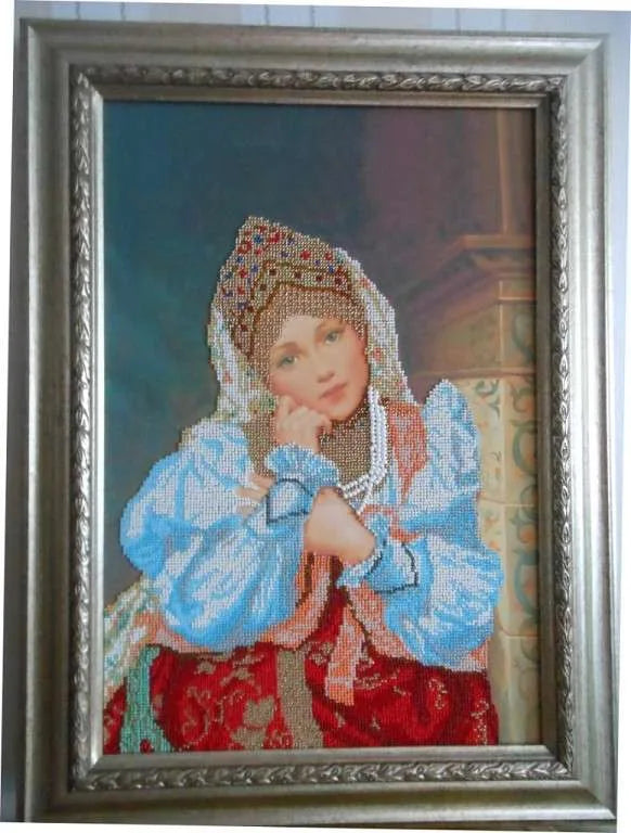 Bead Embroidery Kit Main Bead Embroidery Kit Nastenka
