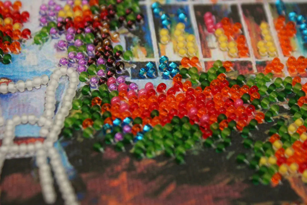 Bead Embroidery Kit Mini Bead embroidery kit Autumn mood