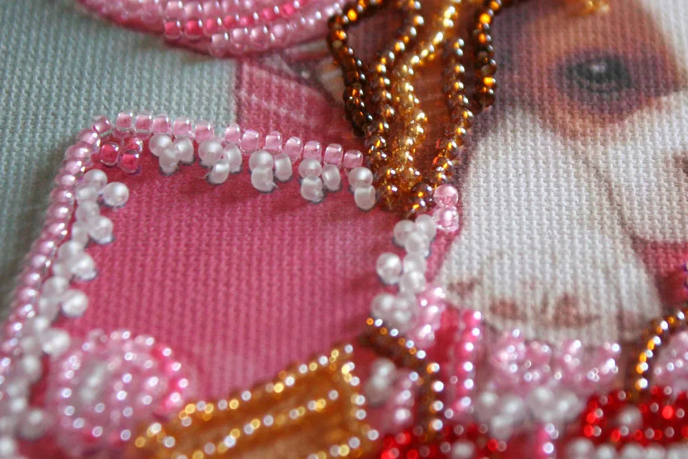 Bead Embroidery Kit Mini Bead embroidery kit Sweet joy