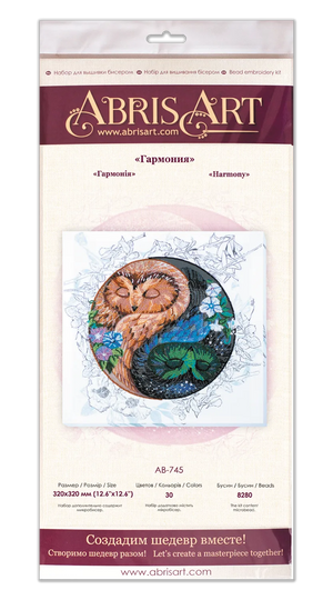 Bead Embroidery Kit Main Bead Embroidery Kit Harmony