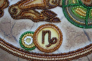 Bead Embroidery Kit Main Bead Embroidery Kit Capricorn