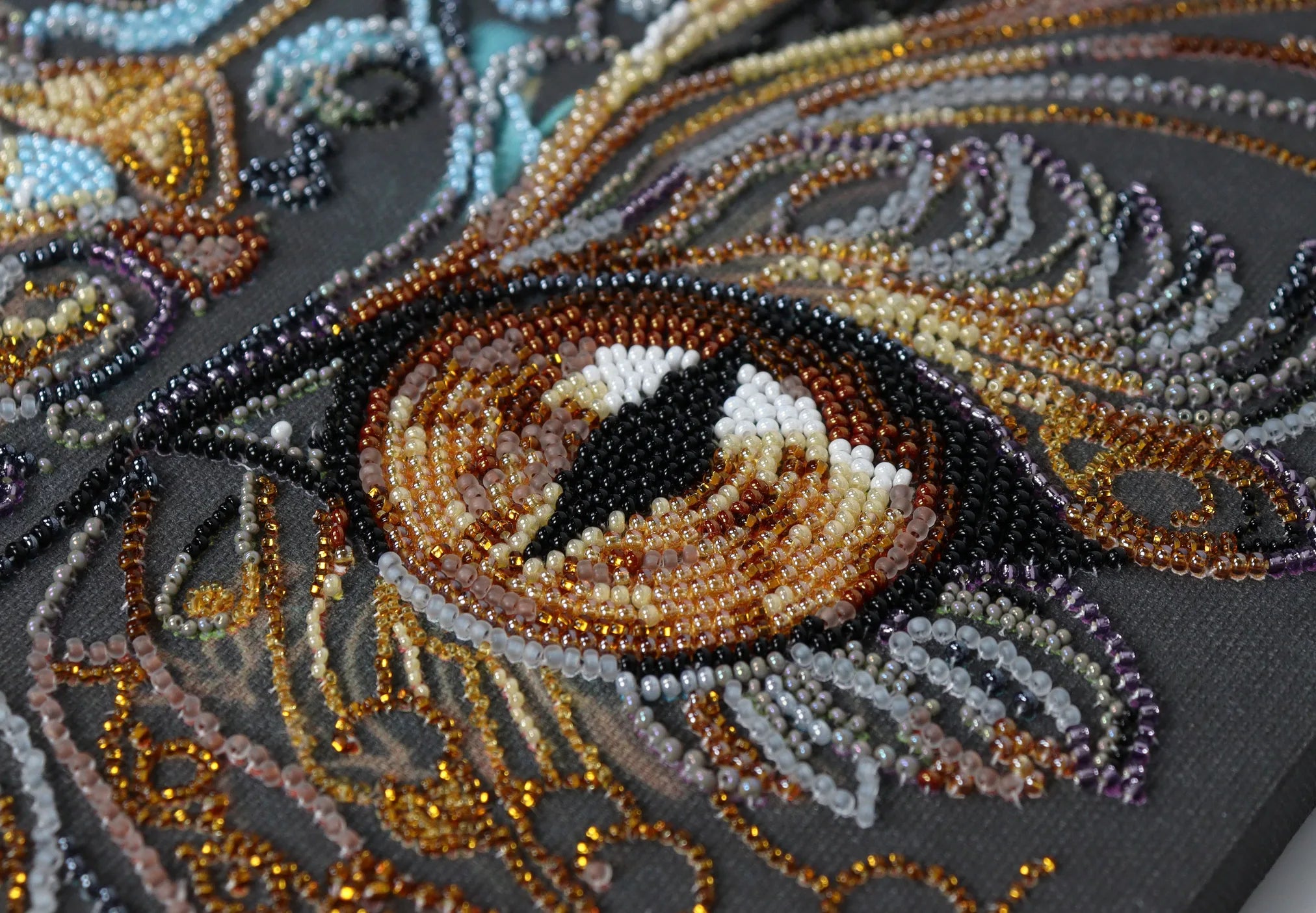 Bead Embroidery Kit Main Bead Embroidery Kit The look of a witch