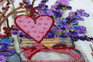 Bead Embroidery Kit Main Bead Embroidery Kit About love