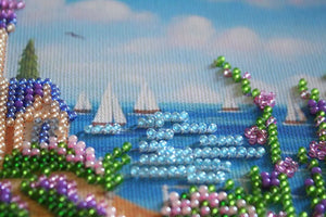 Bead Embroidery Kit Mini Bead embroidery kit Horizon