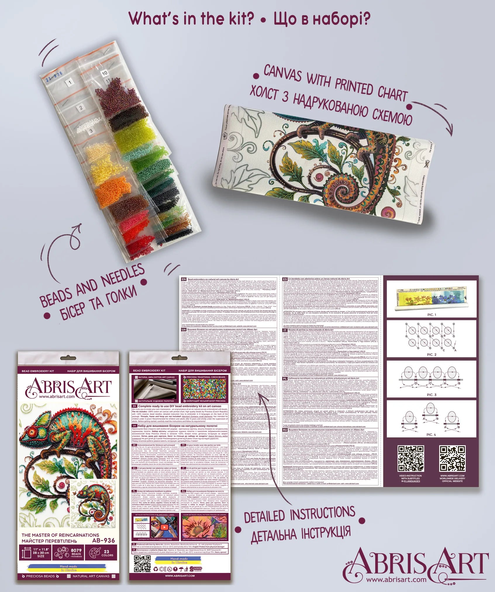 Bead Embroidery Kit Main Bead Embroidery Kit The master of reincarnations